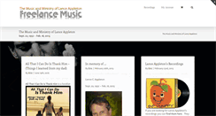 Desktop Screenshot of freelancemusic.net